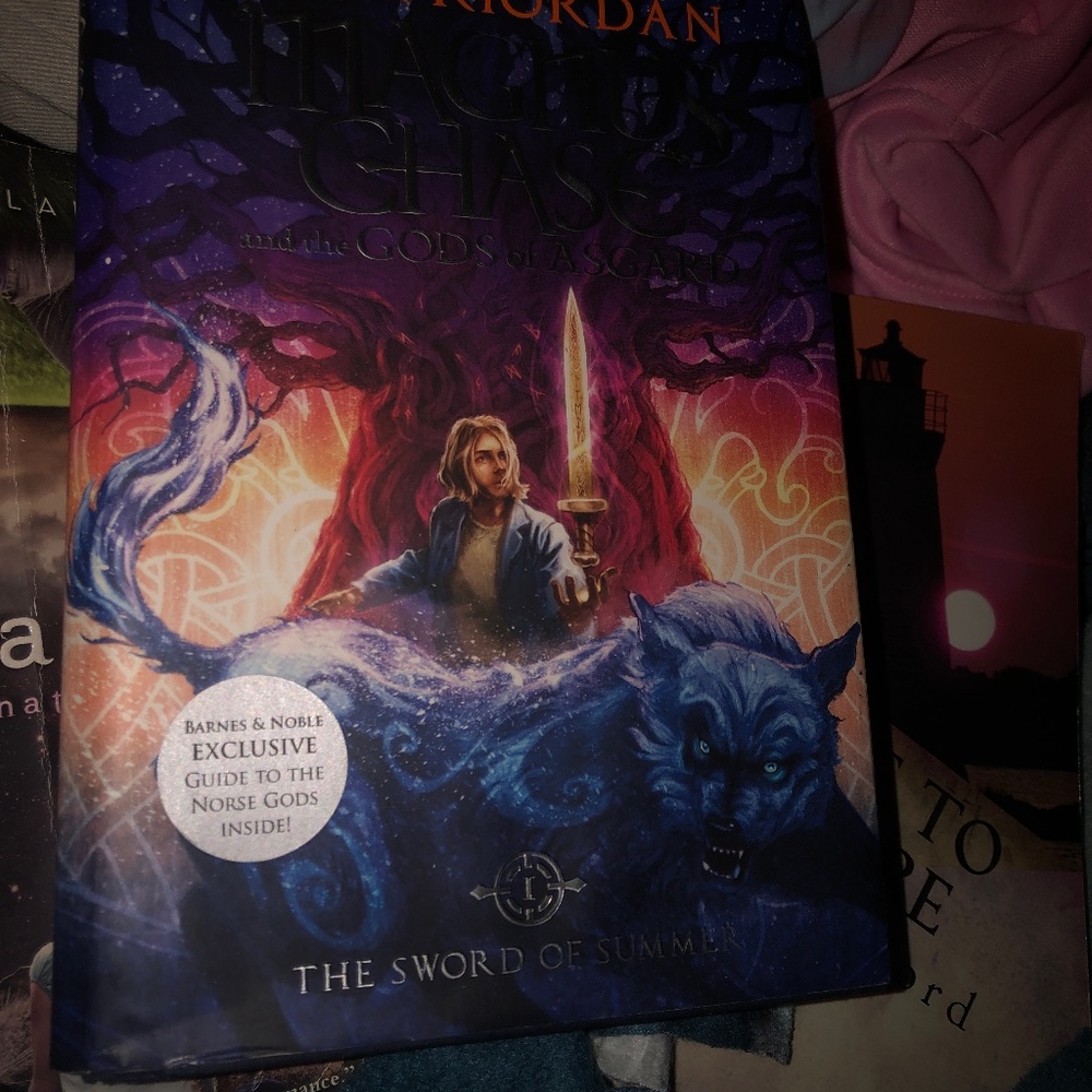 Sword of The Summer book Magnus Chase by Rick Riordan